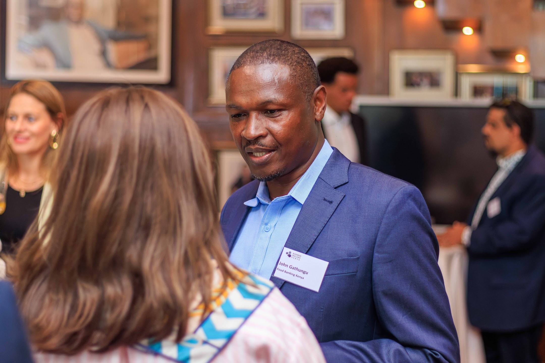 A guest at the Business For Good event